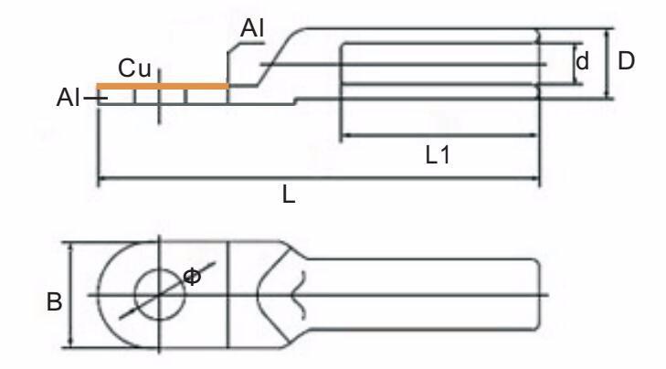 Bi-metal cable Lugs