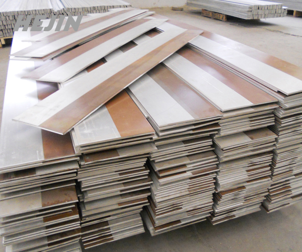Copper clad metal plate is used in the construction industry