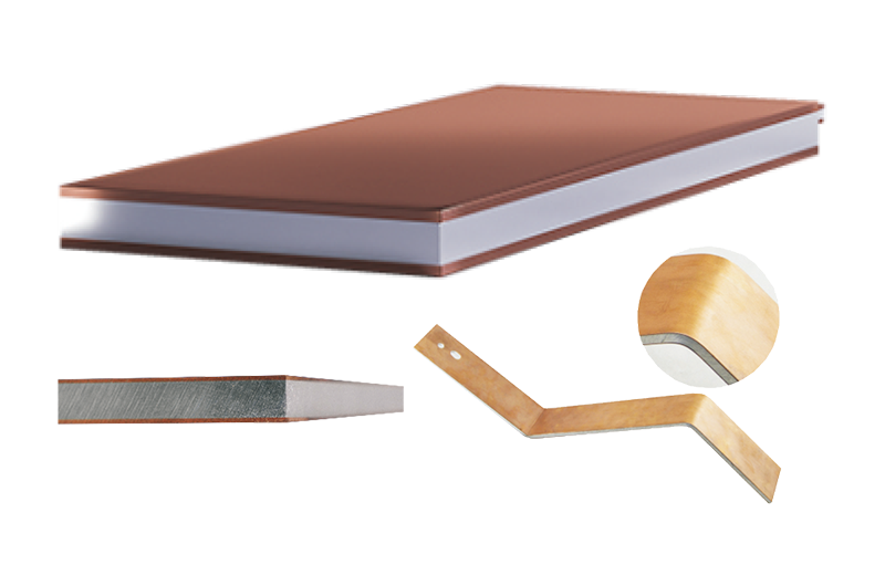 Copper aluminum Bimetal plate