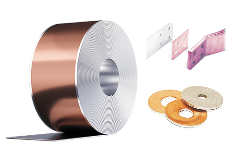 Cu-Al Bimetal Coil (Single-sided)